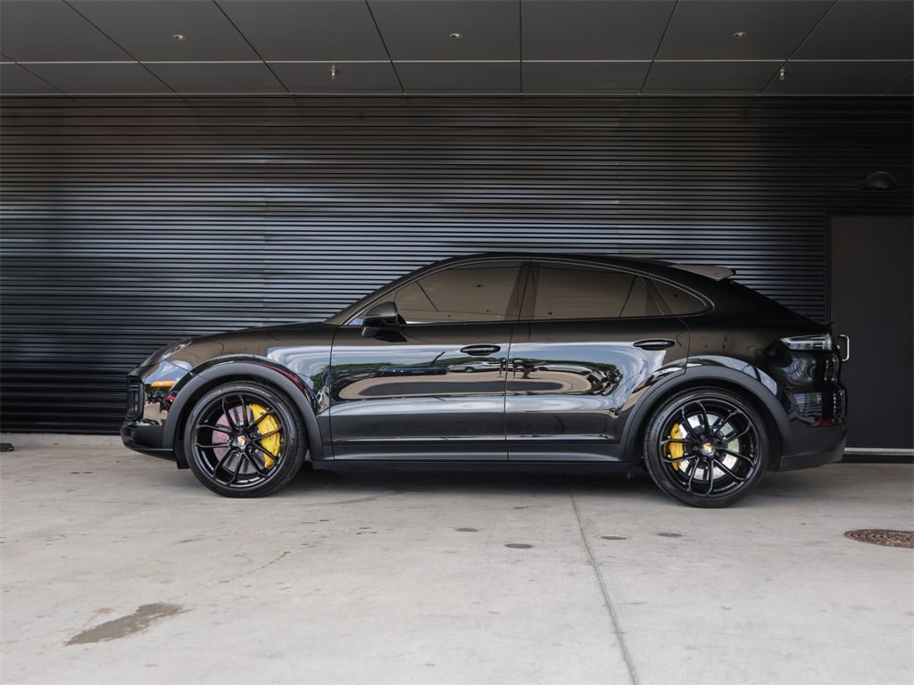 Certified 2023 Porsche Cayenne Coup Turbo GT with VIN WP1BK2AY2PDA39189 for sale in Austin, TX