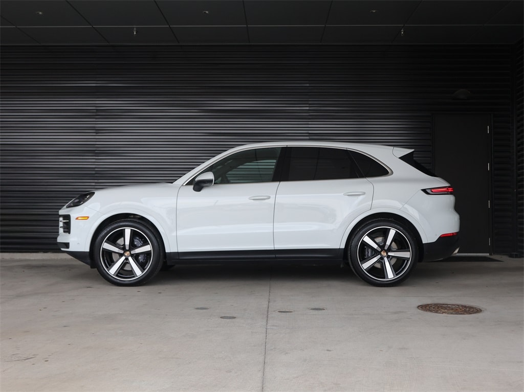 Certified 2025 Porsche Cayenne Base with VIN WP1AA2AY9SDA00204 for sale in Austin, TX