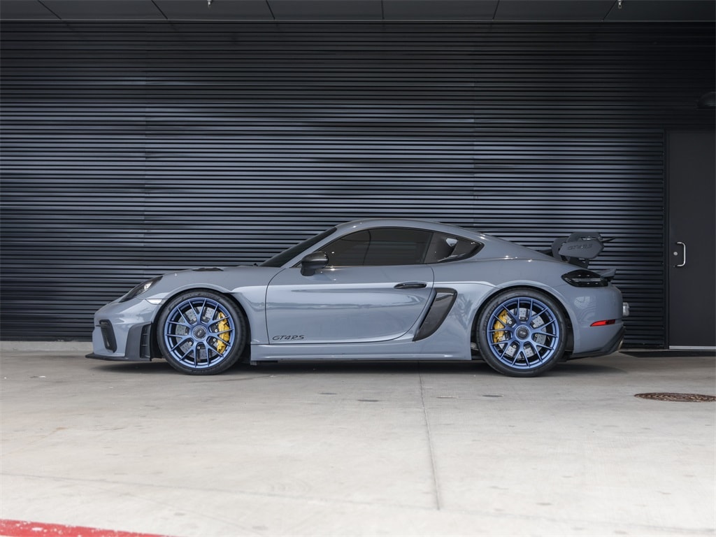 Certified 2023 Porsche 718 GT4 RS with VIN WP0AE2A82PS280525 for sale in Austin, TX