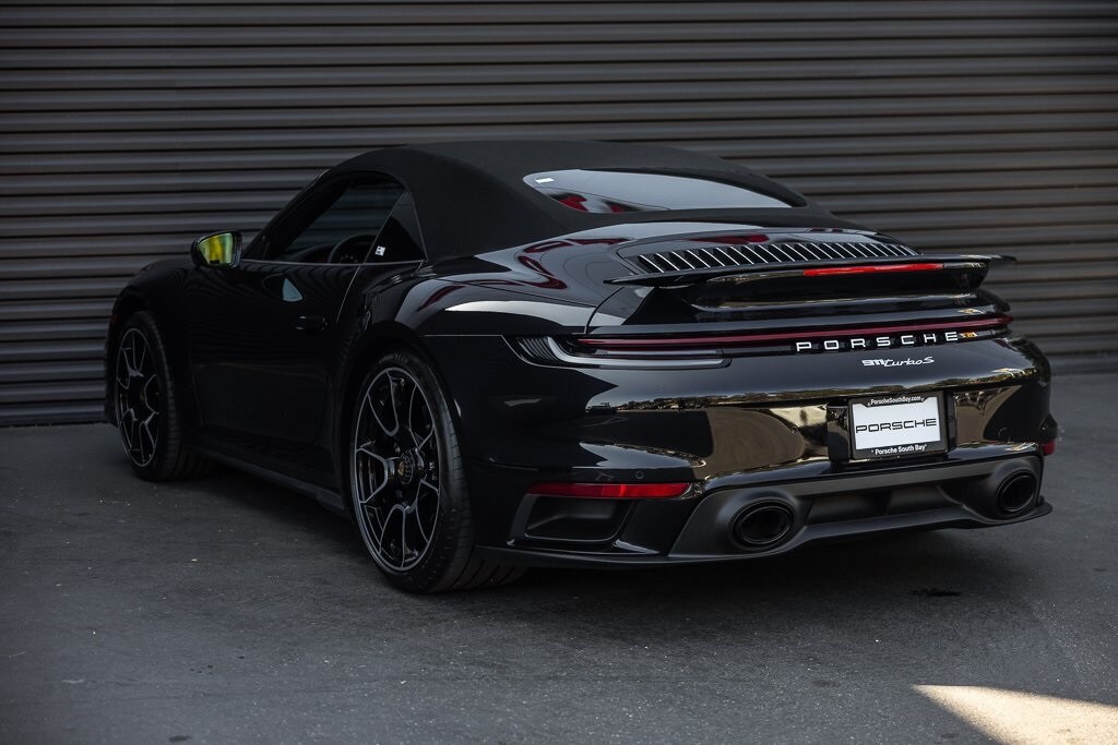 Certified 2023 Porsche 911 Turbo S Convertible