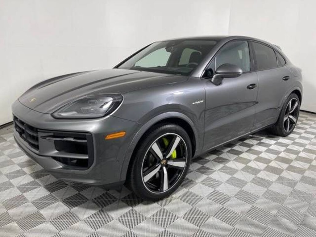 Certified 2025 Porsche Cayenne E-Hybrid Coupe SUV