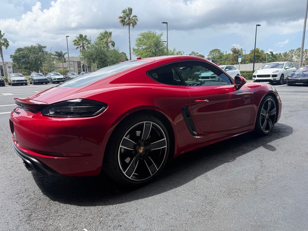 Certified 2021 Porsche 718 Cayman GTS Coupe