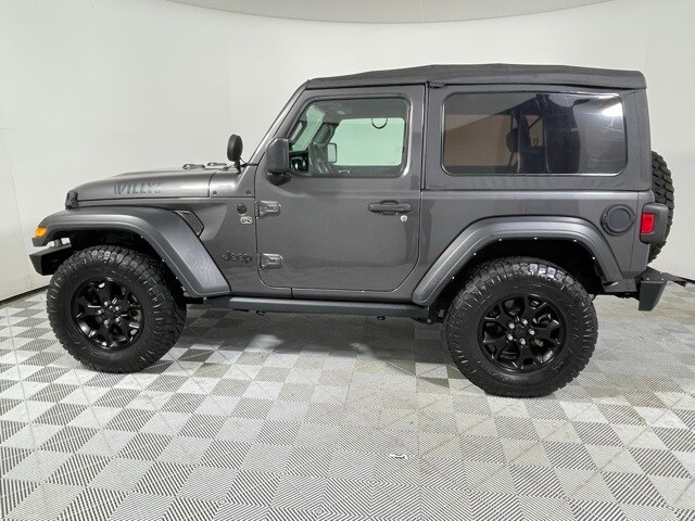 Used 2021 Jeep Wrangler Willys with VIN 1C4GJXAG1MW728428 for sale in Orlando, FL