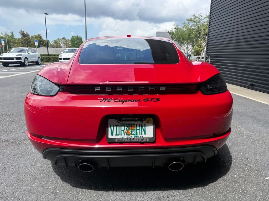 Certified 2021 Porsche 718 Cayman GTS Coupe