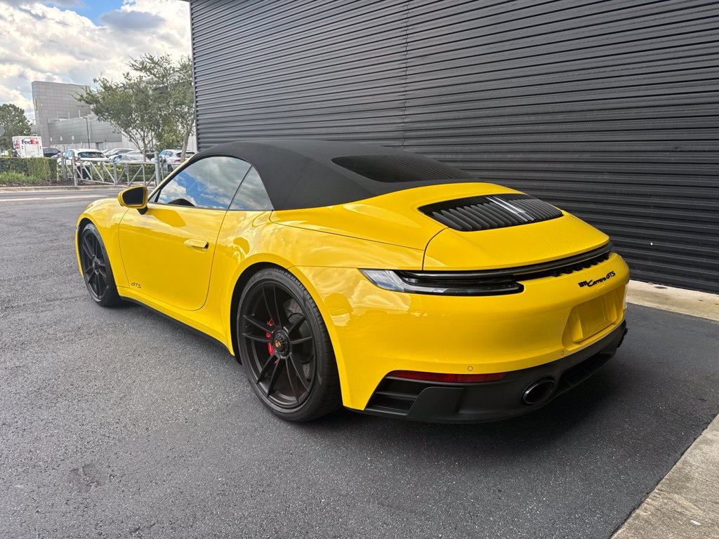 Certified 2023 Porsche 911 Carrera GTS Convertible