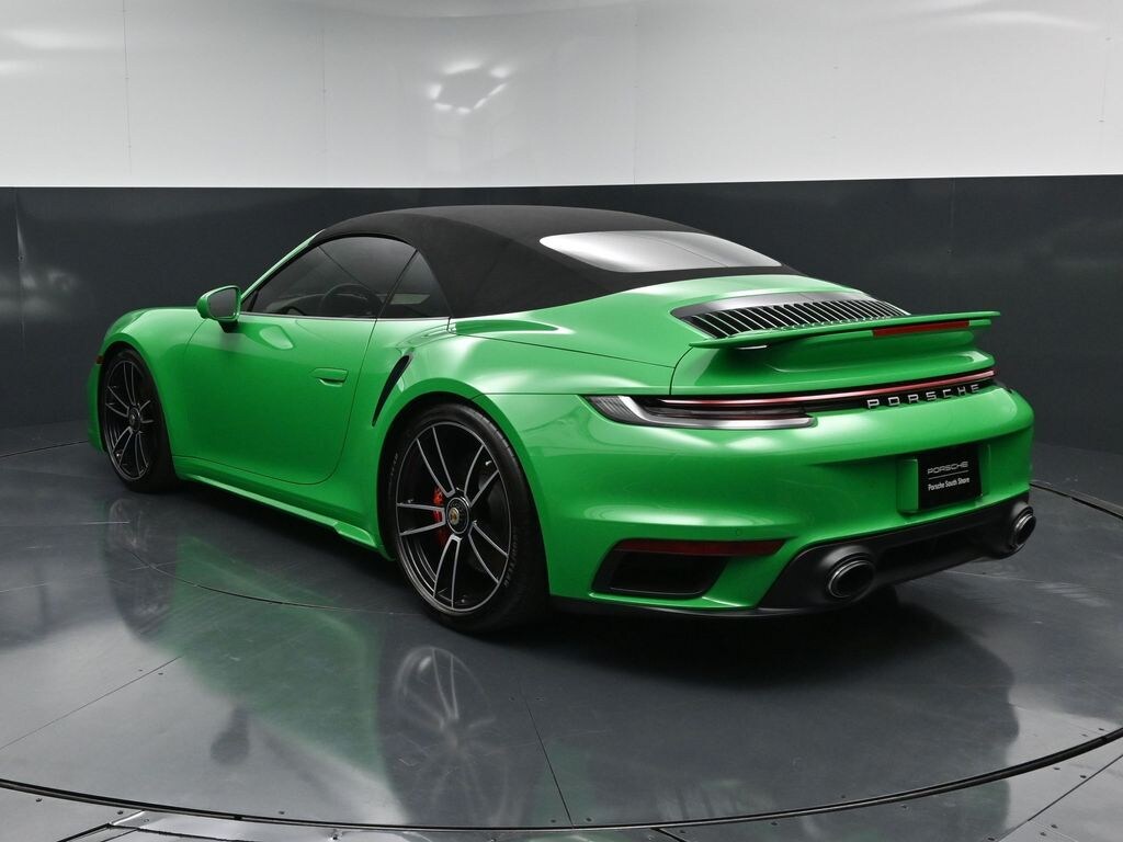 Certified 2022 Porsche 911 Turbo Cabriolet