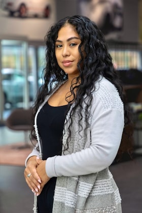 Staff member Gloria Vaquiz from 9360fbae6a15