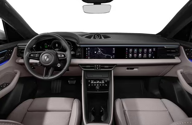 Porsche Macan Electric interior and technology