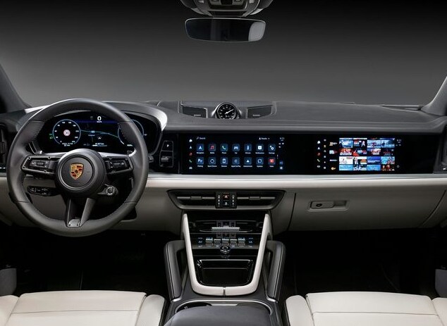 Porsche Cayenne interior and technology