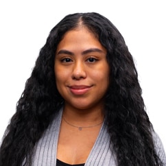 Staff member Gloria Vaquiz from 9360fbae6a15