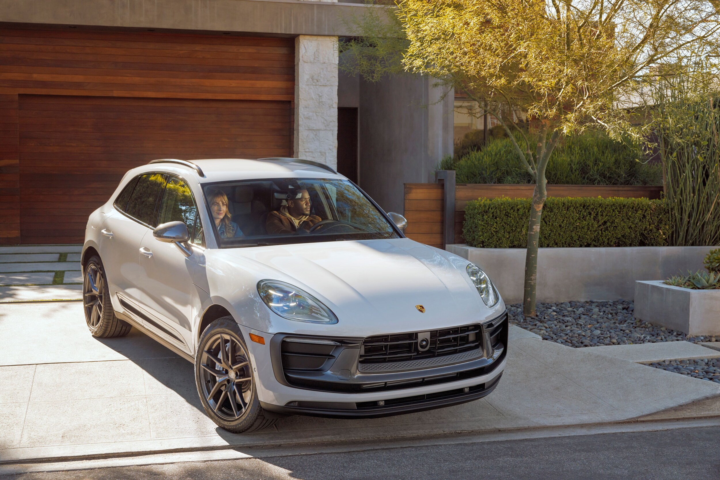  Porsche Macan in driveway
