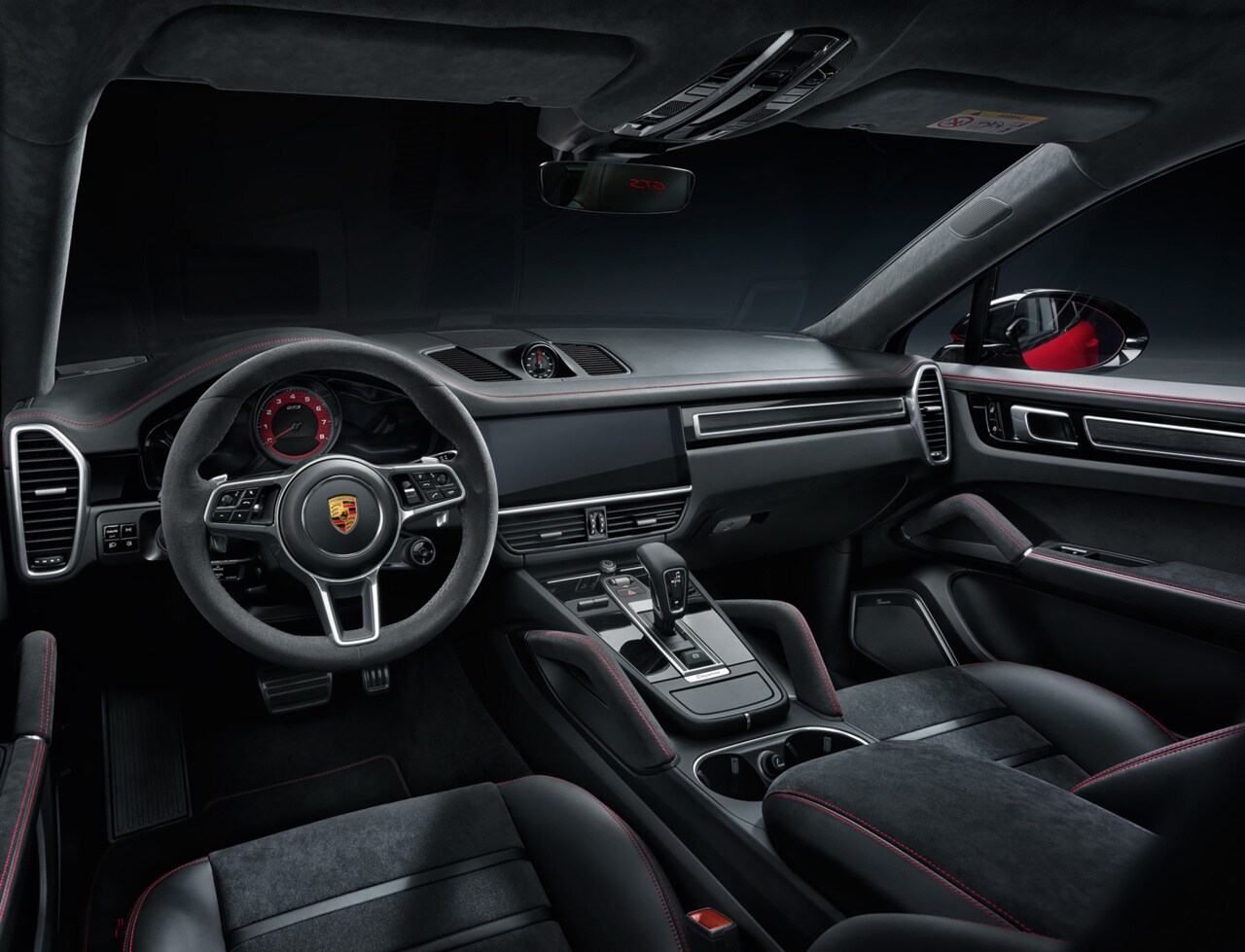 Porsche Cayenne Coupe dashboard view