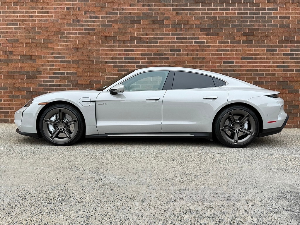 Certified 2025 Porsche Taycan Turbo with VIN WP0AC2Y19SSA55285 for sale in Freeport, NY