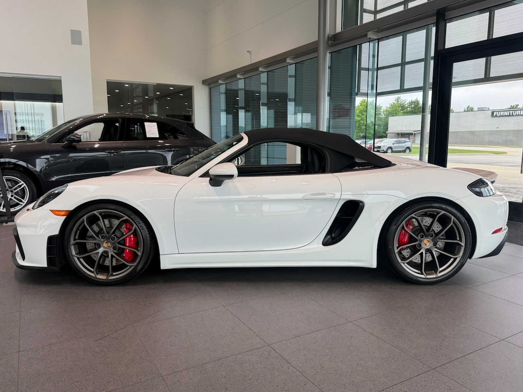 Certified 2023 Porsche 718 Spyder Convertible