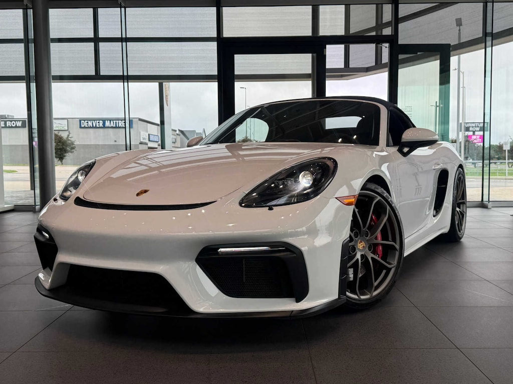 Certified 2023 Porsche 718 Spyder Convertible