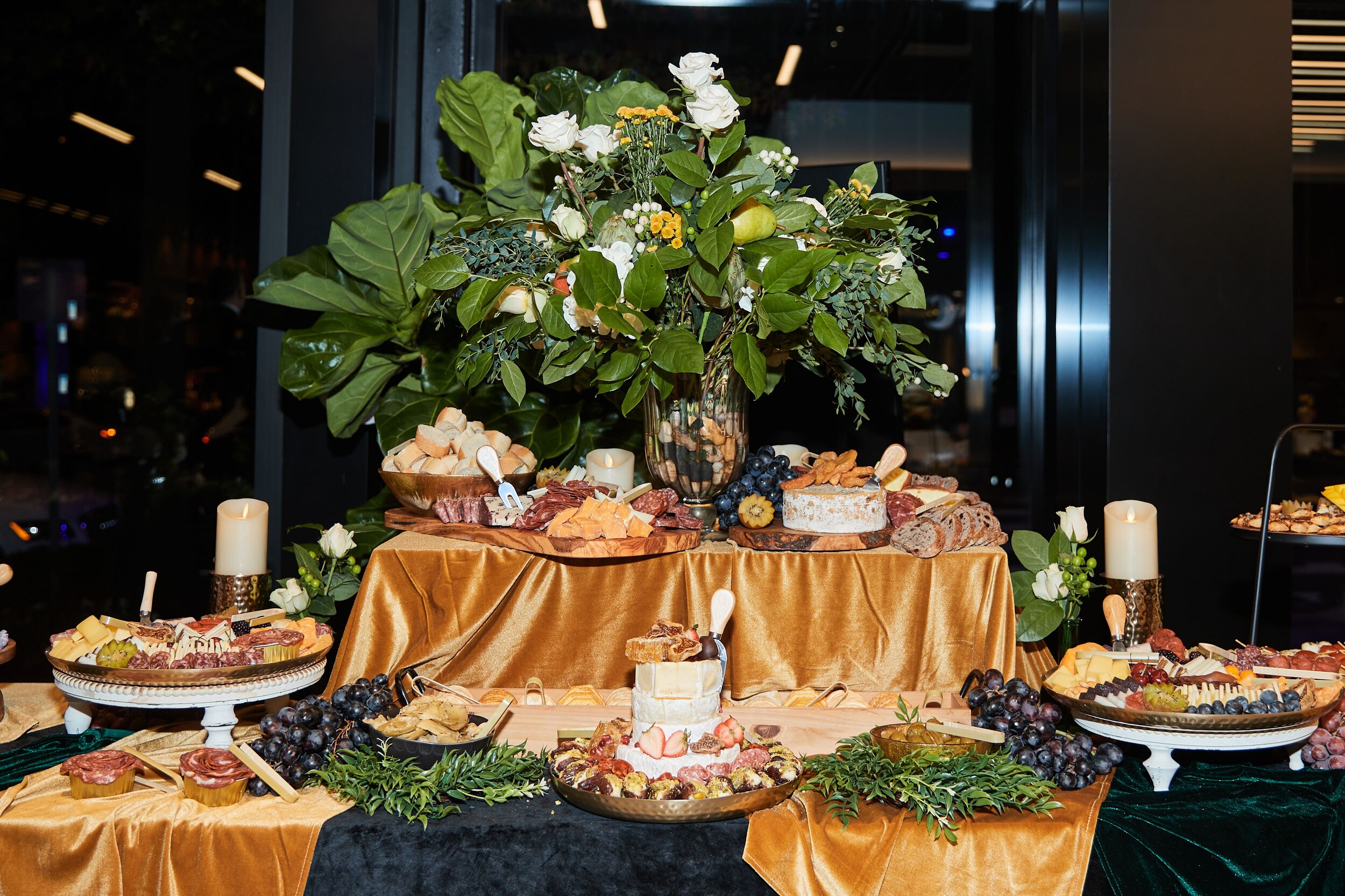 Best of Potomac Holiday Countdown Gala at Porsche Studio Chevy Chase Food Offering at the Best of Potomac Holiday Countdown Gala at Porsche Studio Chevy Chase
