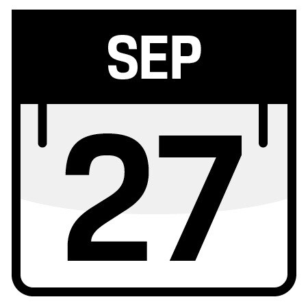Sept 27th Sept 27th