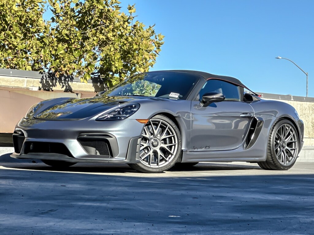 Certified 2024 Porsche 718 Spyder RS Convertible
