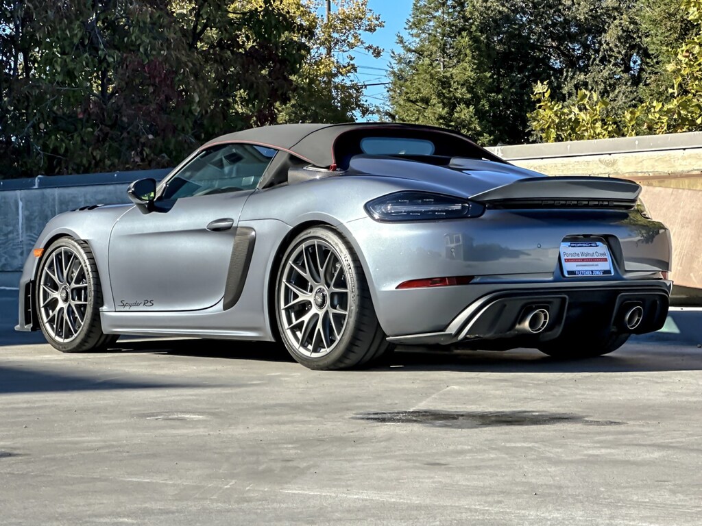 Certified 2024 Porsche 718 Spyder RS Convertible