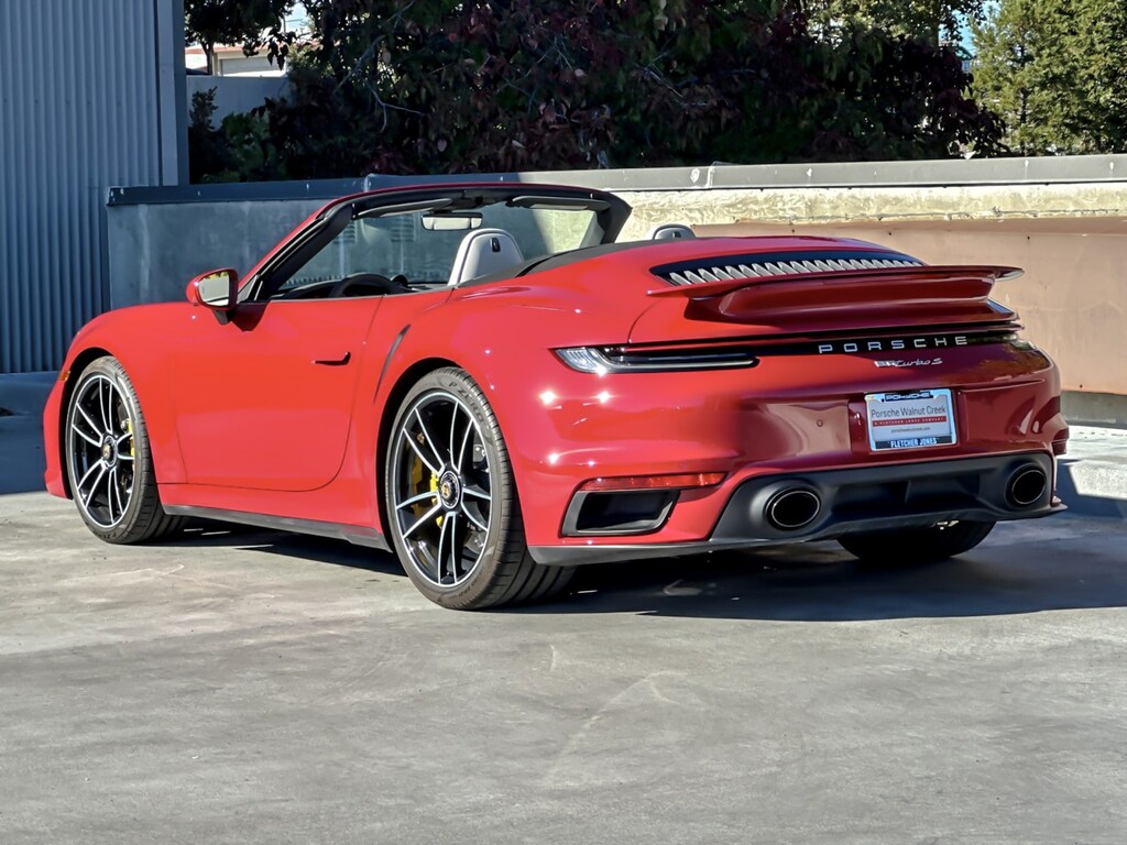 Certified 2021 Porsche 911 Turbo S Convertible
