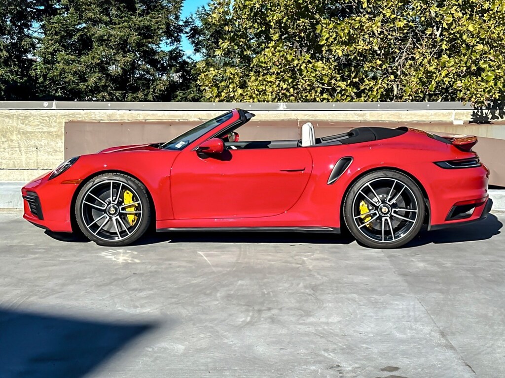 Certified 2021 Porsche 911 Turbo S Convertible