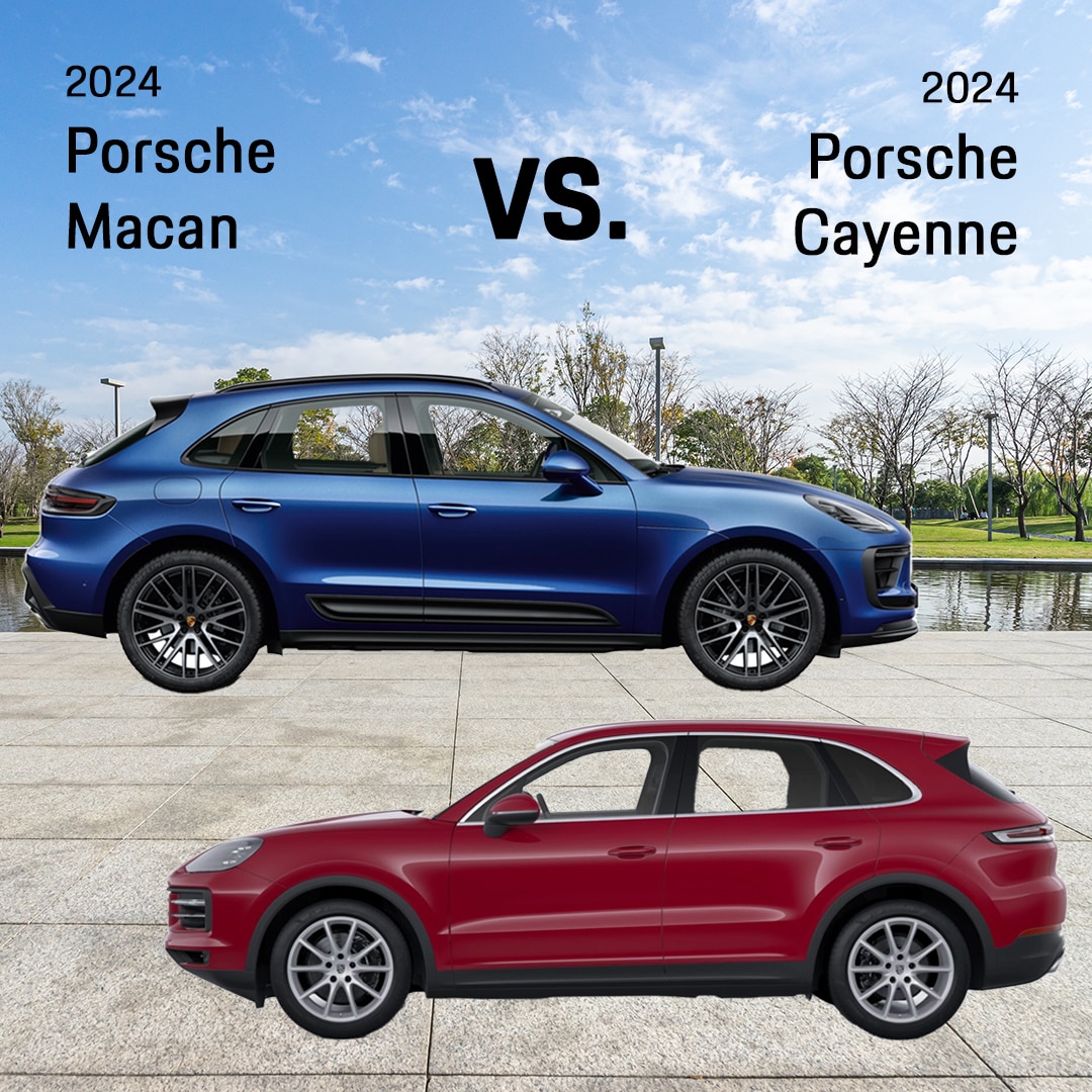 2023 Porsche Macan T vs Macan S Comparison