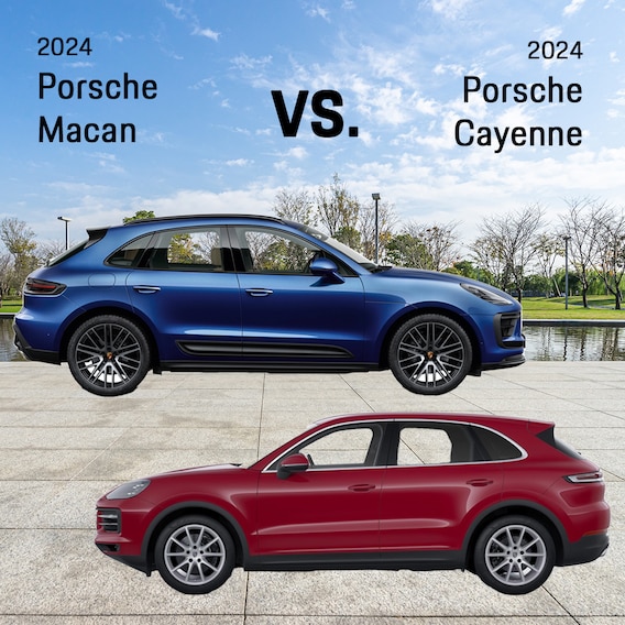 2024 Porsche Macan vs. Cayenne