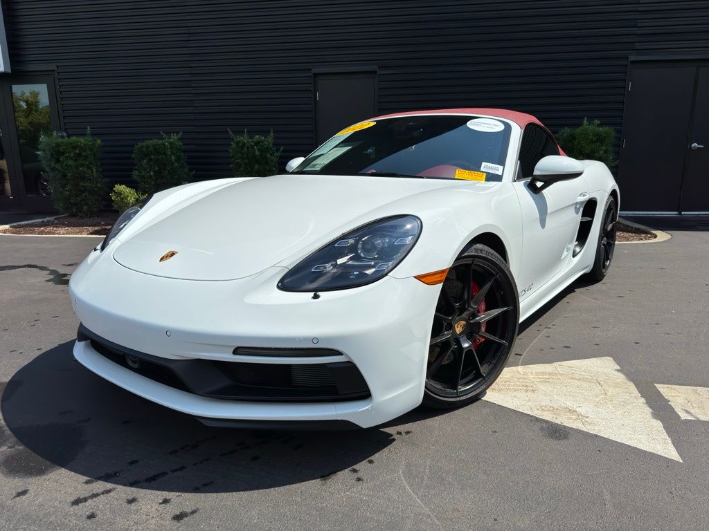 Certified 2022 Porsche 718 GTS with VIN WP0CD2A80NS228495 for sale in Wilmington, NC