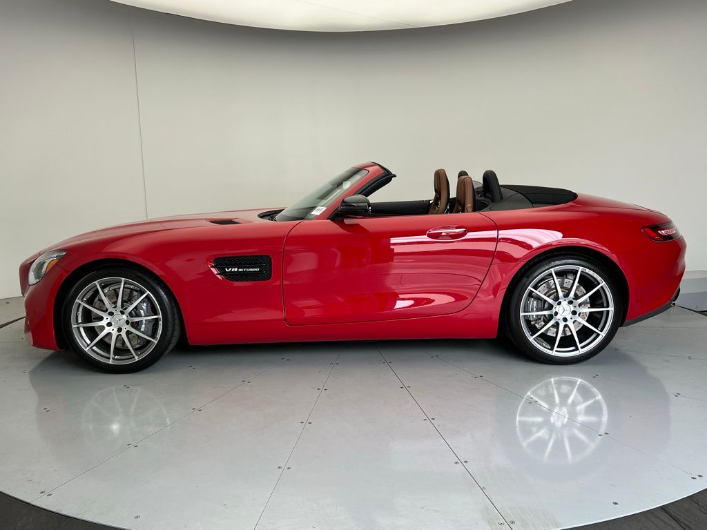 Used 2018 Mercedes-Benz AMG GT Roadster Base with VIN WDDYK7HA0JA015960 for sale in Wilmington, NC