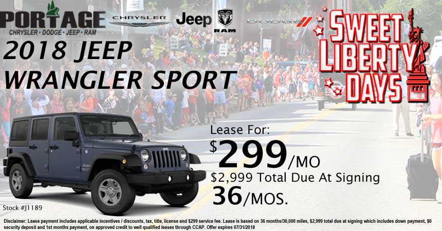 2018 jeep wrangler incentives