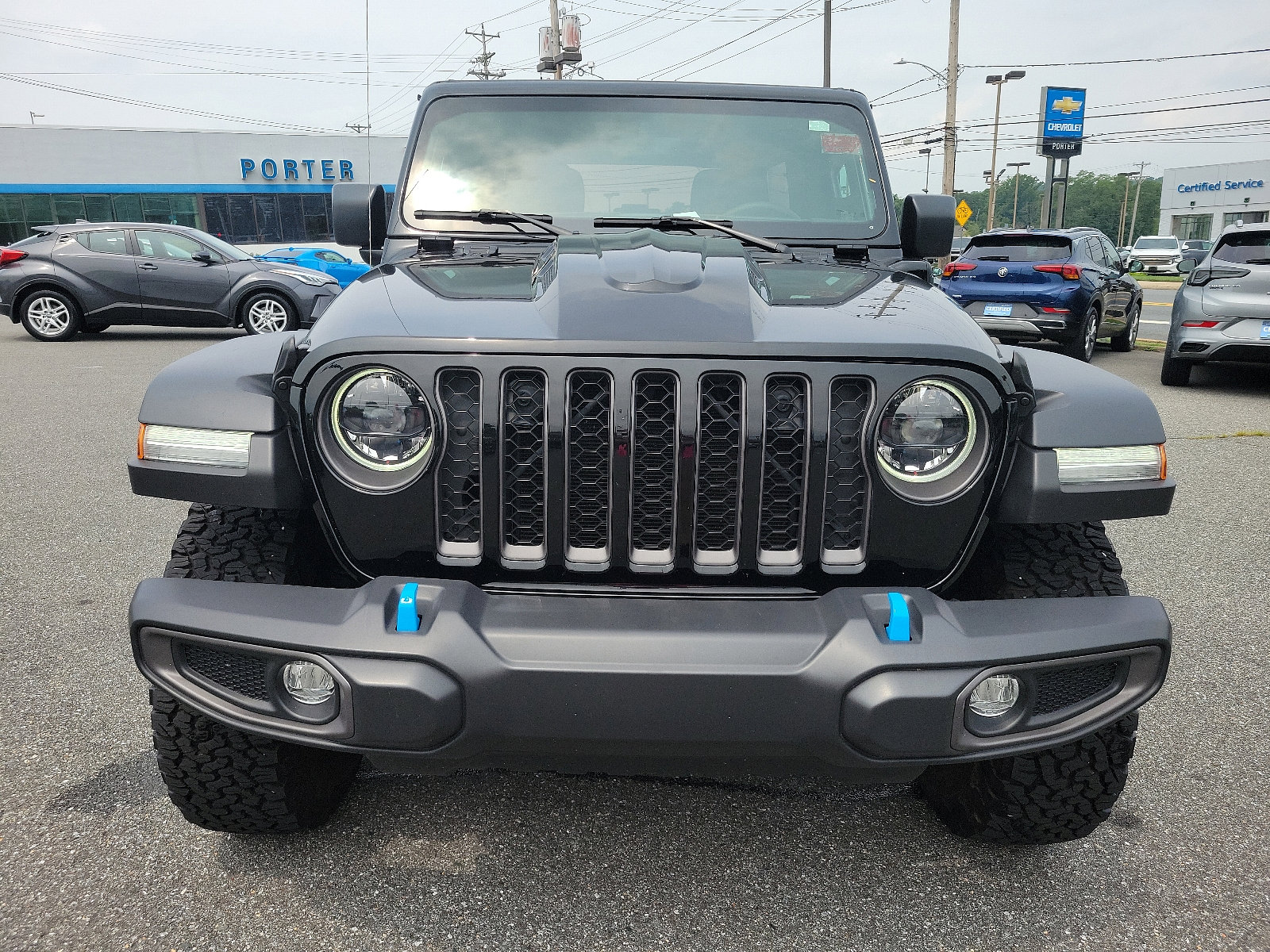 Used 2023 Jeep Wrangler 4xe Rubicon 4XE with VIN 1C4JJXR62PW700174 for sale in Newark, DE