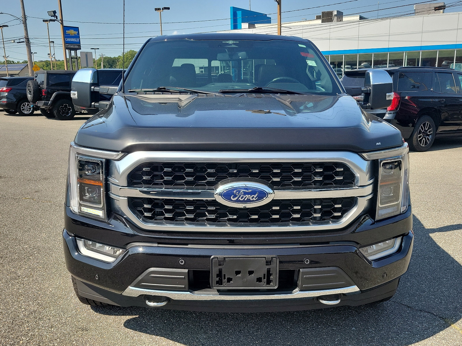 Used 2023 Ford F-150 Platinum with VIN 1FTFW1E82PFC63353 for sale in Newark, DE