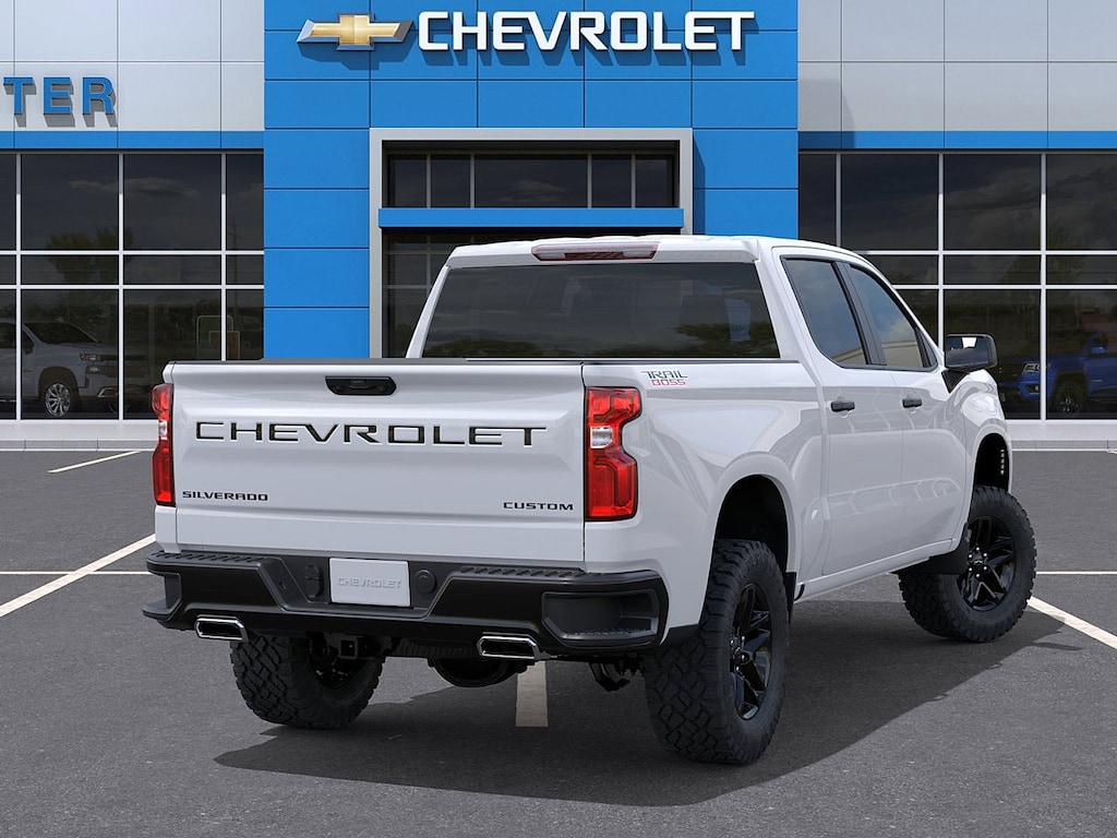 New 2026 Chevrolet Silverado 1500 Custom Trail Boss Truck