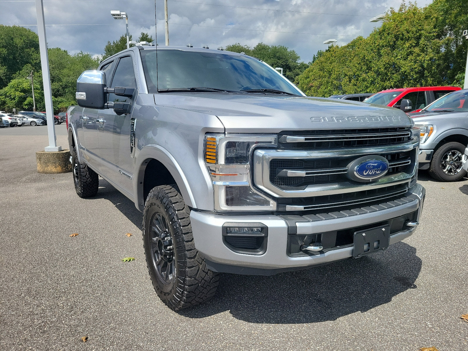 Certified 2021 Ford F-250 Super Duty Platinum with VIN 1FT8W2BT1MED36673 for sale in Newark, DE