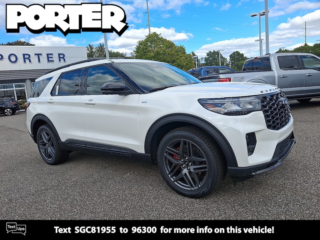 New 2025 Ford Explorer ST-Line SUV