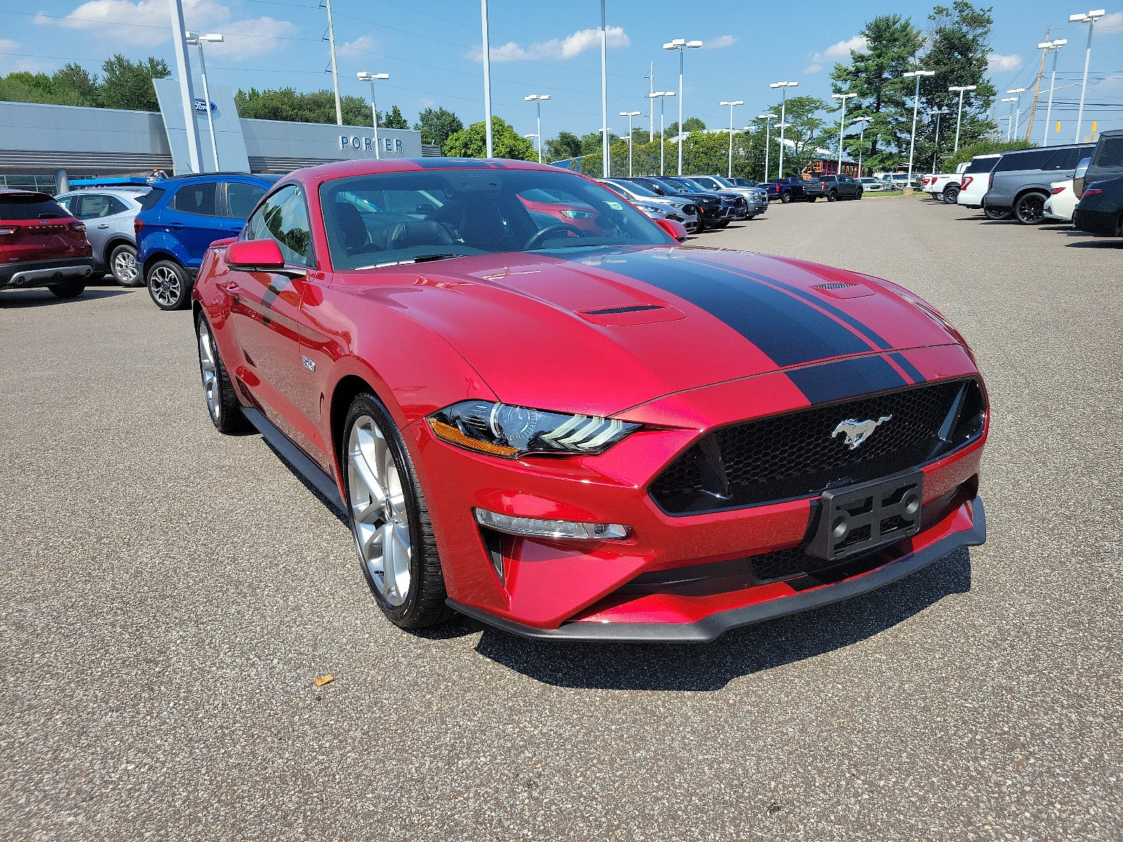 Certified 2021 Ford Mustang GT Premium with VIN 1FA6P8CF5M5101313 for sale in Newark, DE