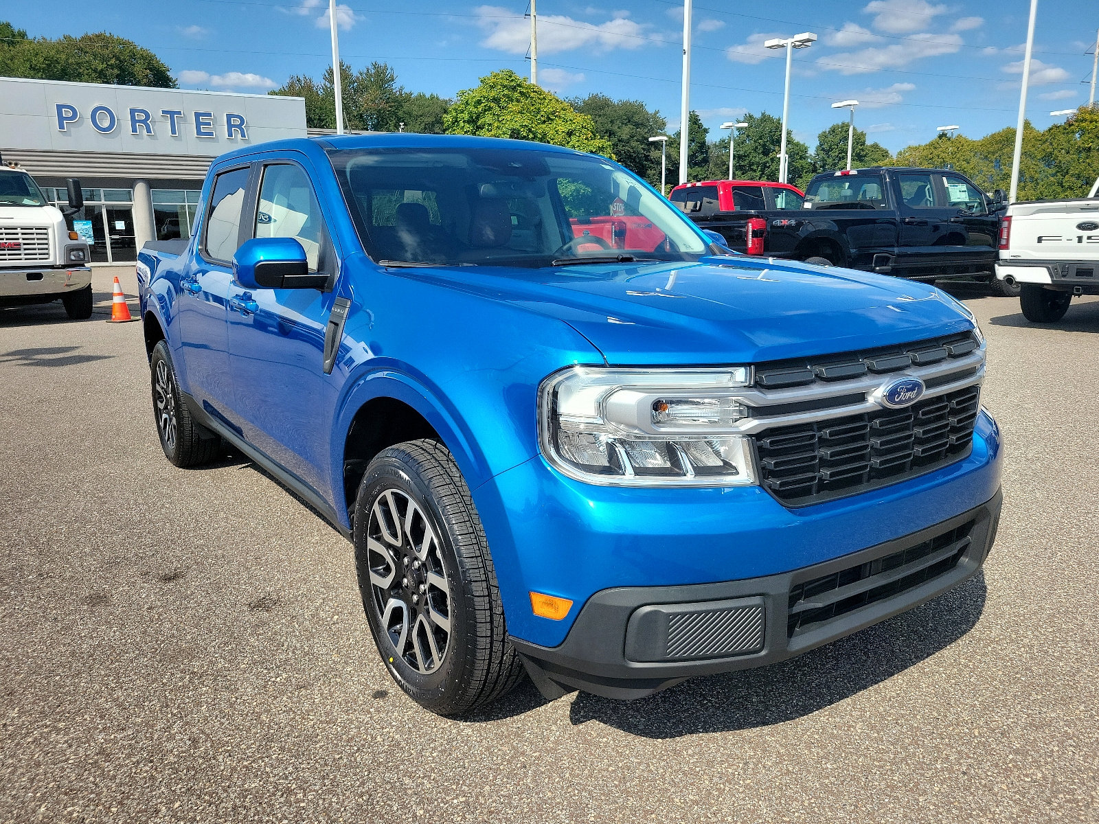 Certified 2022 Ford Maverick Lariat with VIN 3FTTW8F92NRA71384 for sale in Newark, DE