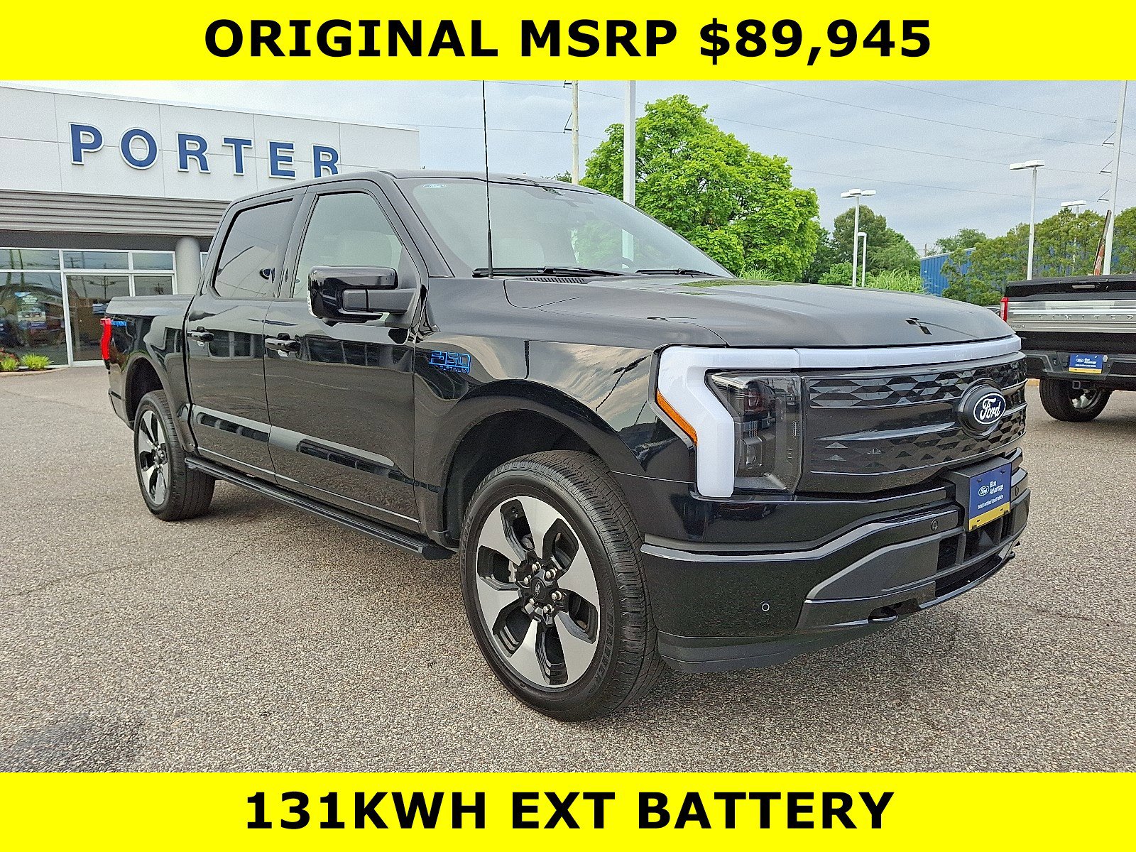 Certified 2024 Ford F-150 Lightning Platinum with VIN 1FT6W7L76RWG01675 for sale in Newark, DE