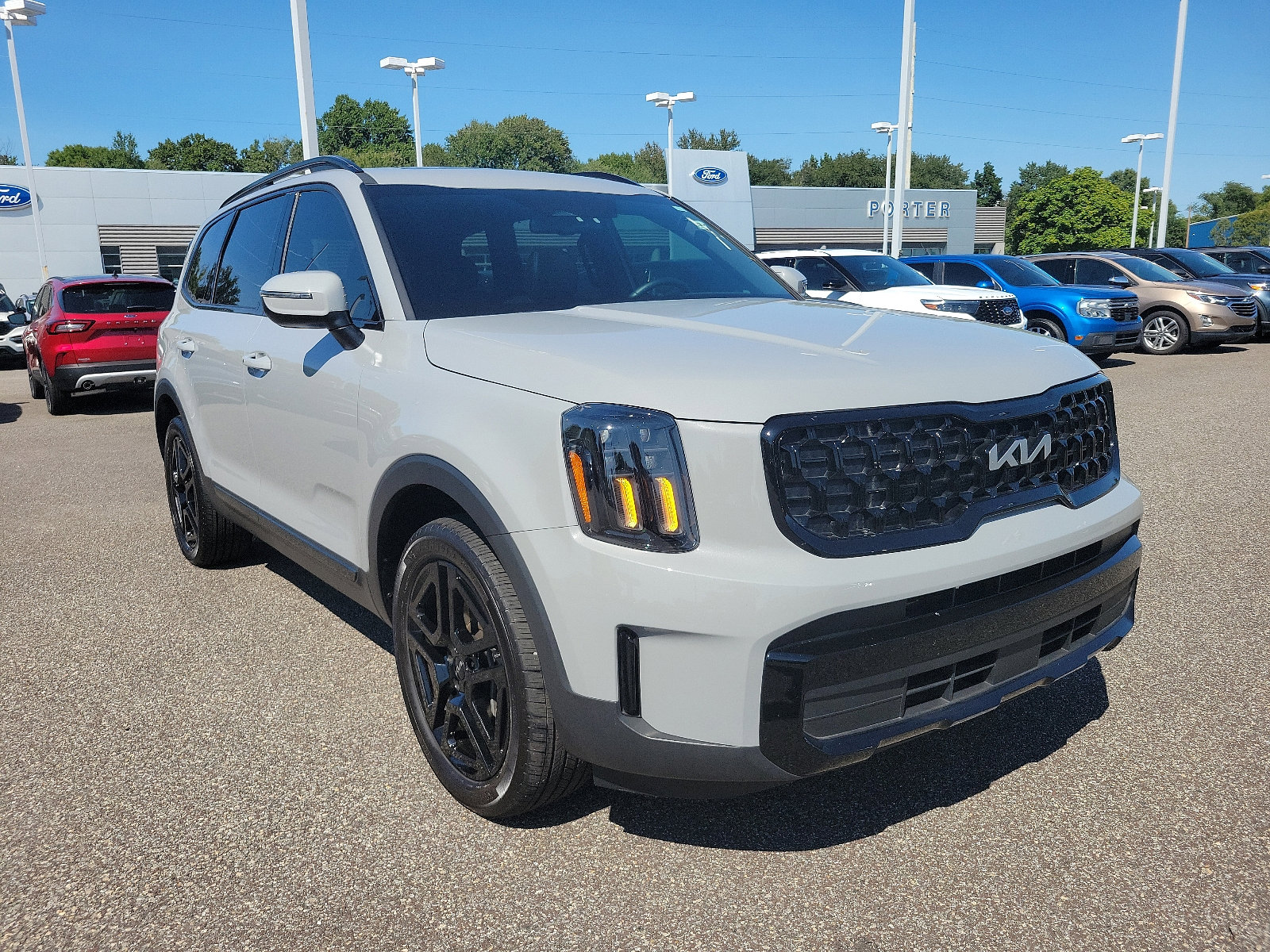 Certified 2024 Kia Telluride EX X-Line with VIN 5XYP3DGC8RG473861 for sale in Newark, DE