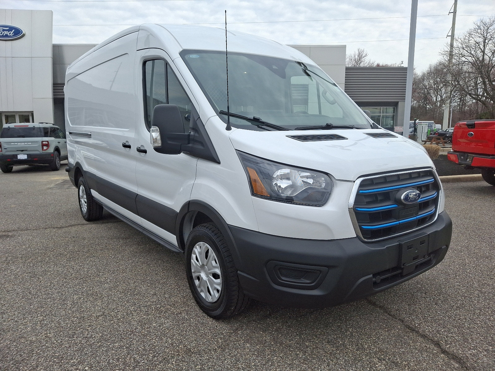 Certified 2023 Ford E-Transit Cargo Van Base with VIN 1FTBW9CK3PKA92633 for sale in Newark, DE