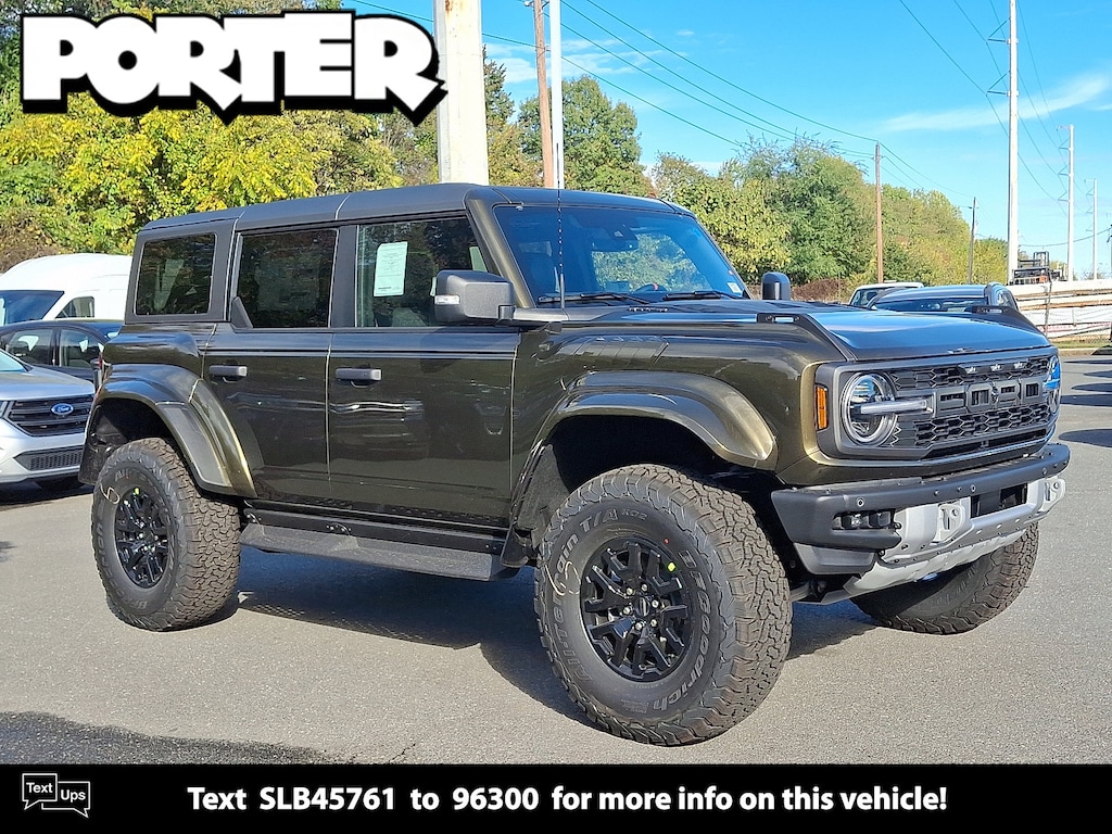 New 2025 Ford Bronco Raptor Convertible