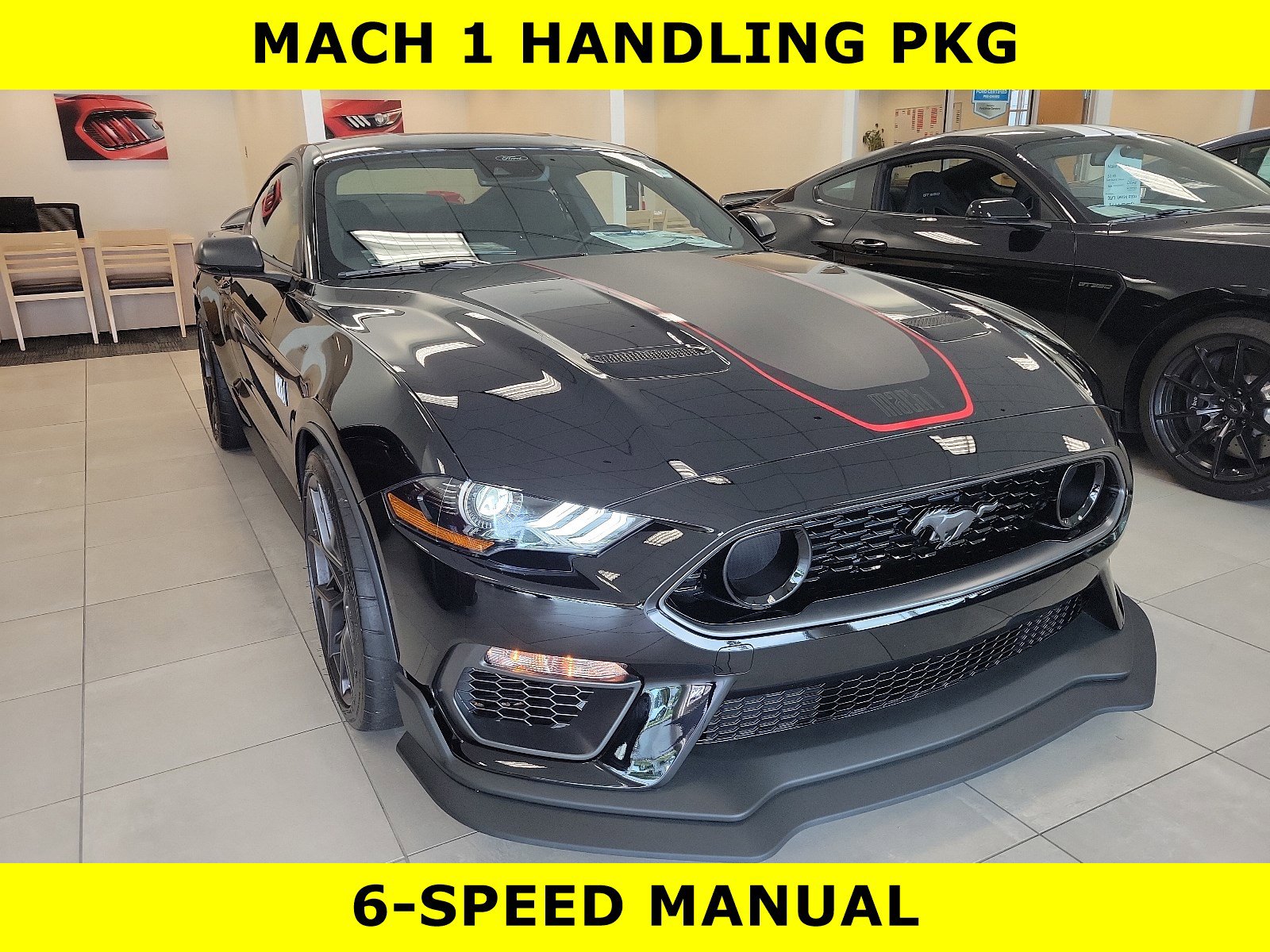 Certified 2021 Ford Mustang Mach 1 with VIN 1FA6P8R09M5552473 for sale in Newark, DE