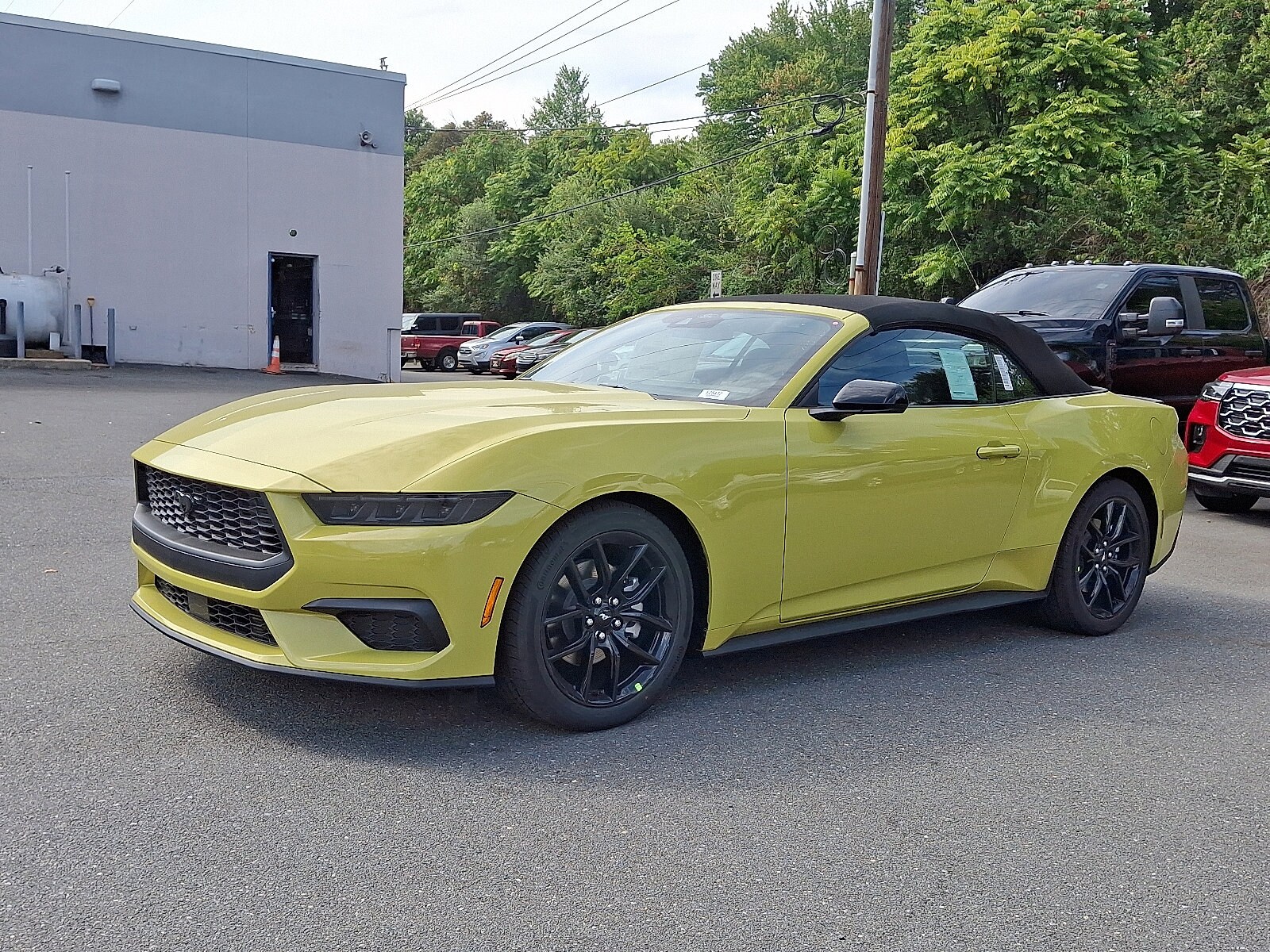 2025 Ford Mustang EcoBoost Premium Convertible photo 3