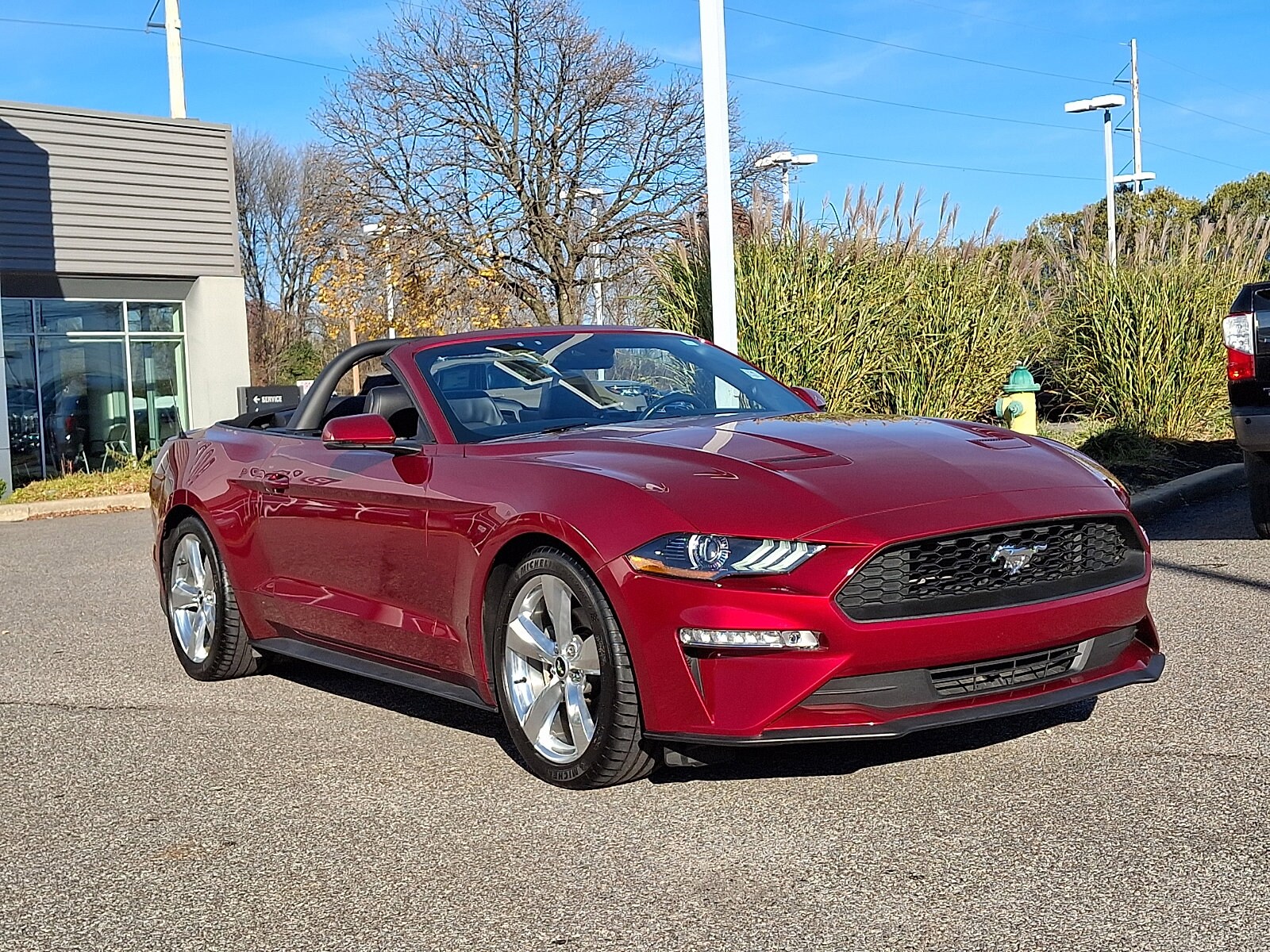 2018 Ford Mustang EcoBoost Premium Convertible photo 2