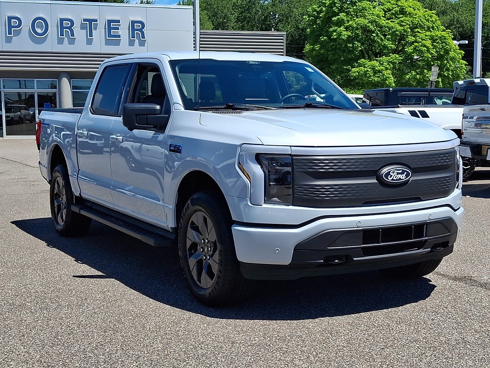 Certified 2025 Ford F-150 Lightning Flash with VIN 1FT6W3LU5SWG18455 for sale in Newark, DE