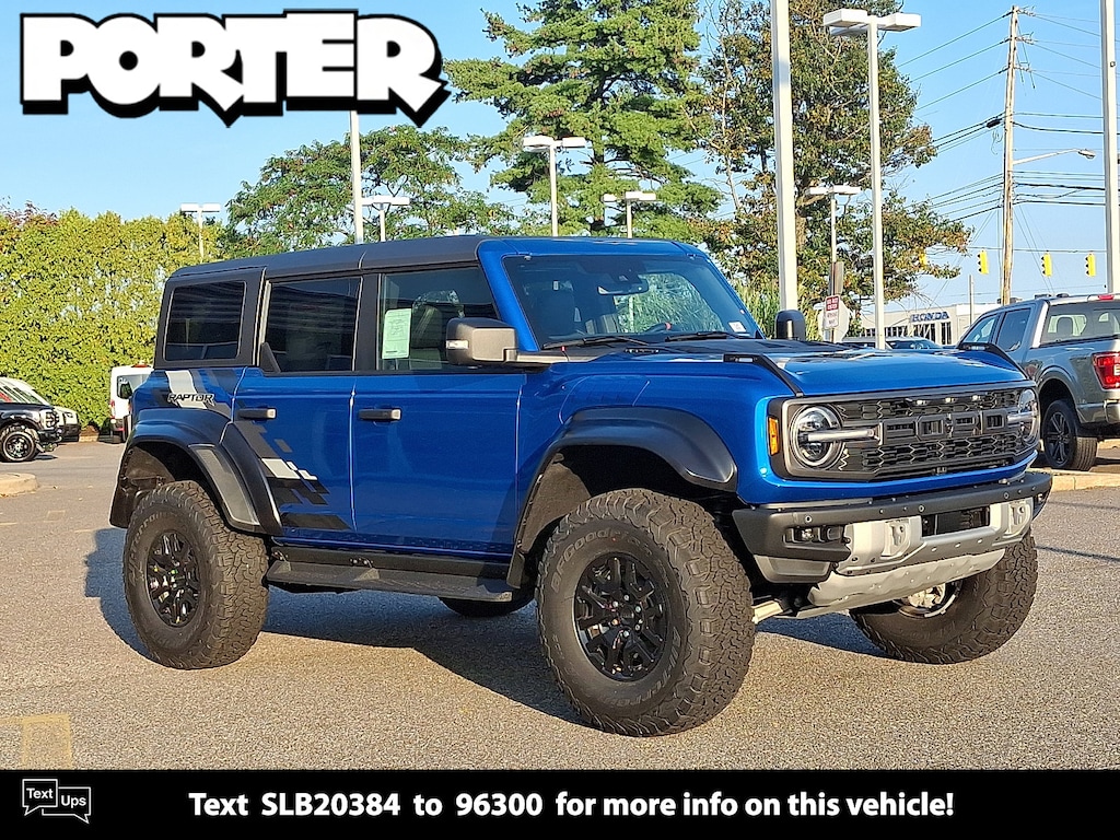 New 2025 Ford Bronco Raptor Convertible