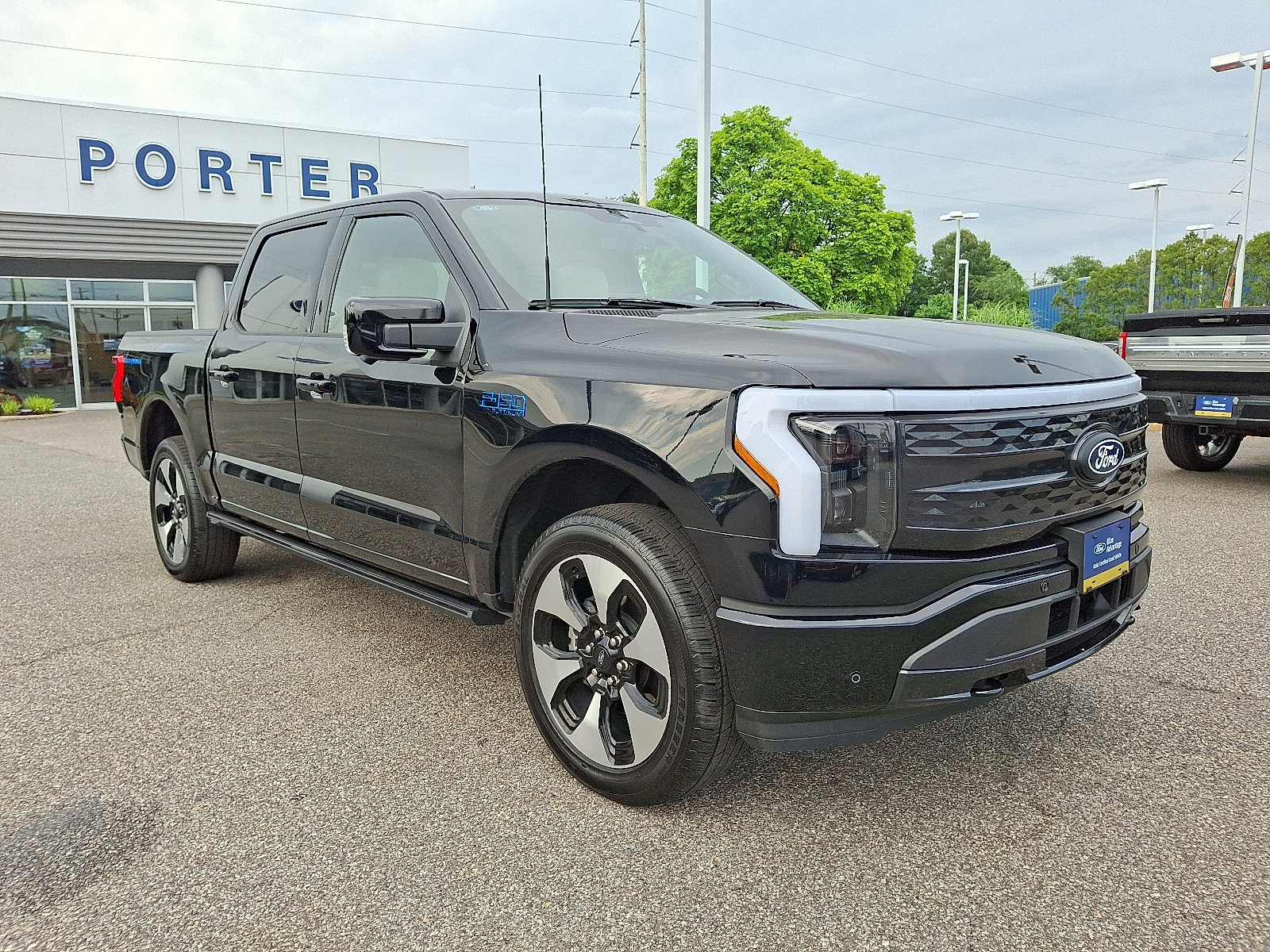 Certified 2024 Ford F-150 Lightning Platinum with VIN 1FT6W7L76RWG01675 for sale in Newark, DE