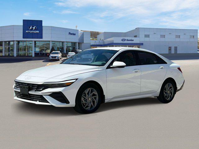 2025 Hyundai Elantra Hybrid Blue photo 2