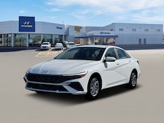 2026 Hyundai Elantra Hybrid Blue Sedan