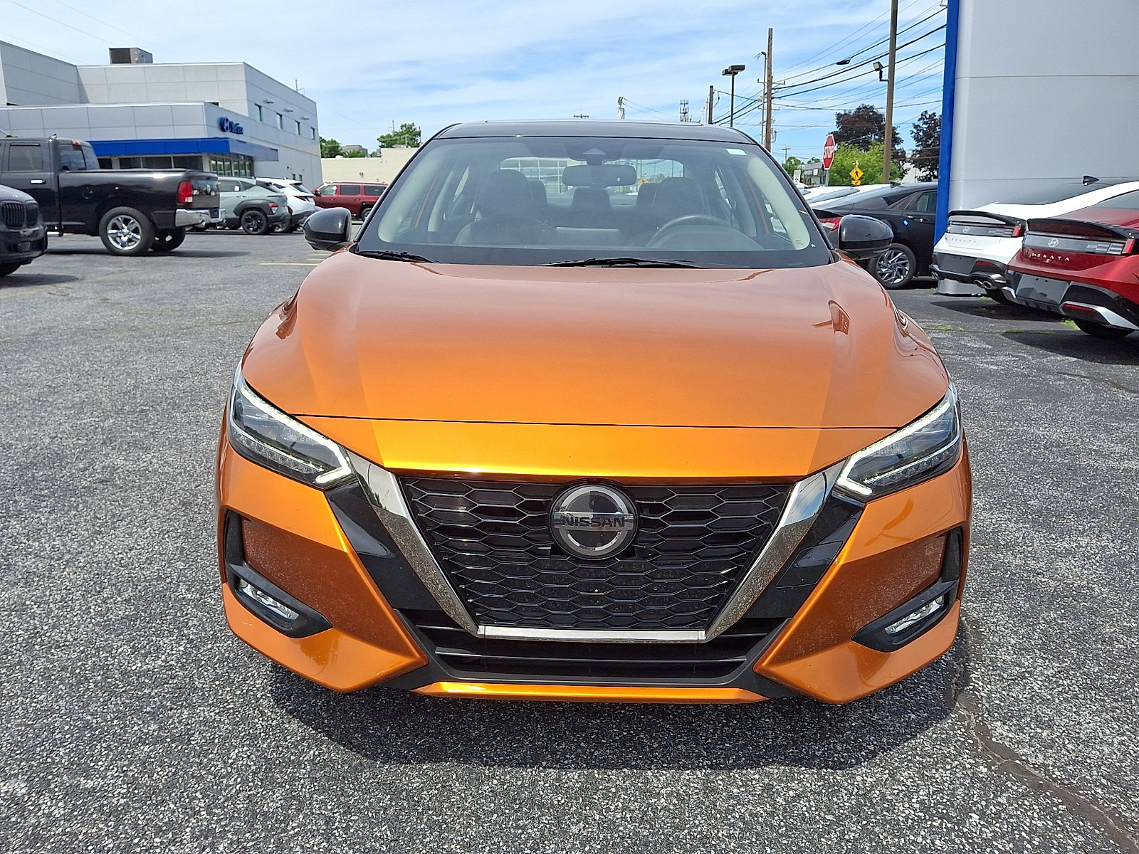 Used 2021 Nissan Sentra SR with VIN 3N1AB8DV0MY201236 for sale in Newark, DE